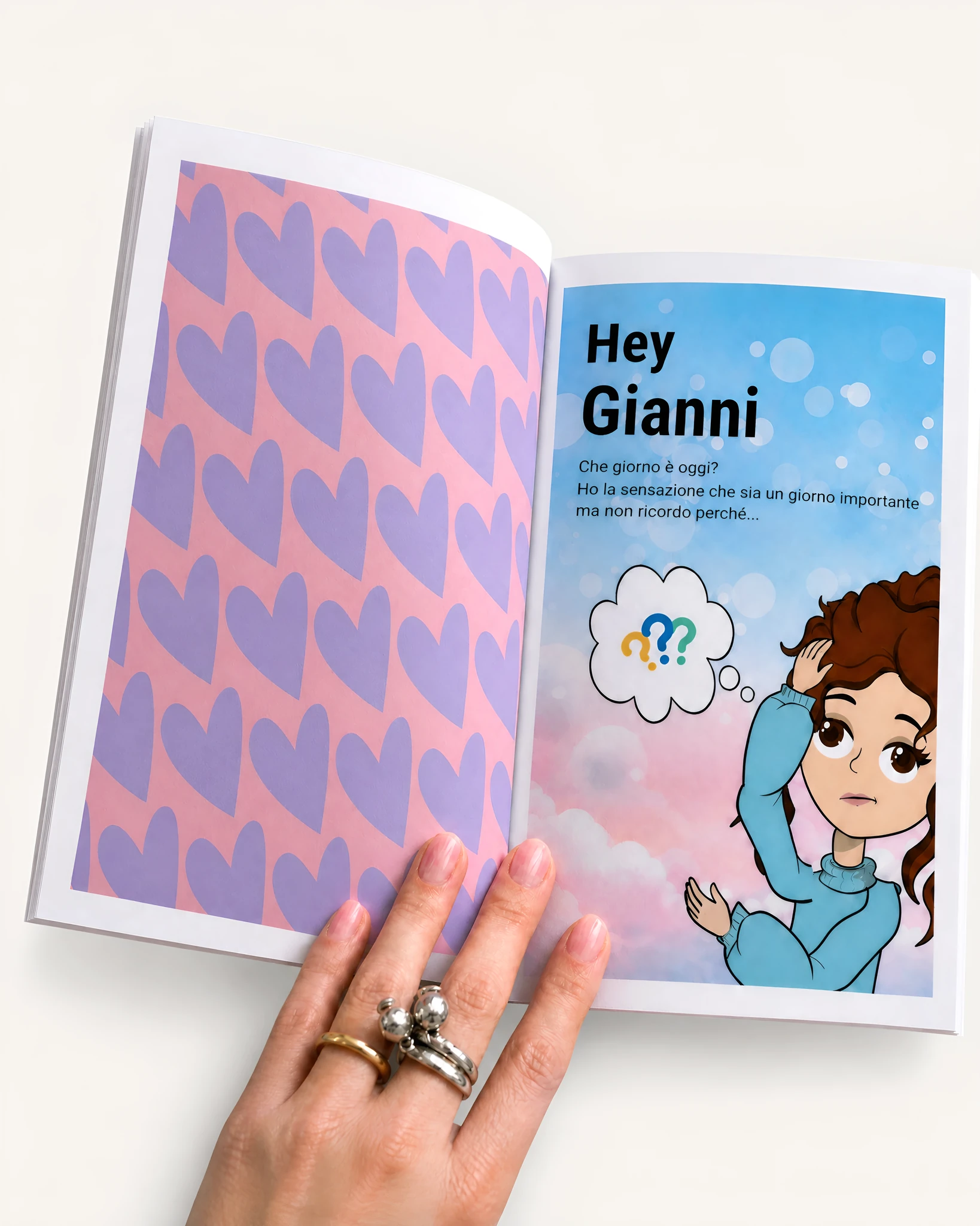 Libro personalizzato Buon Compleanno Amore Mio – immagine 3