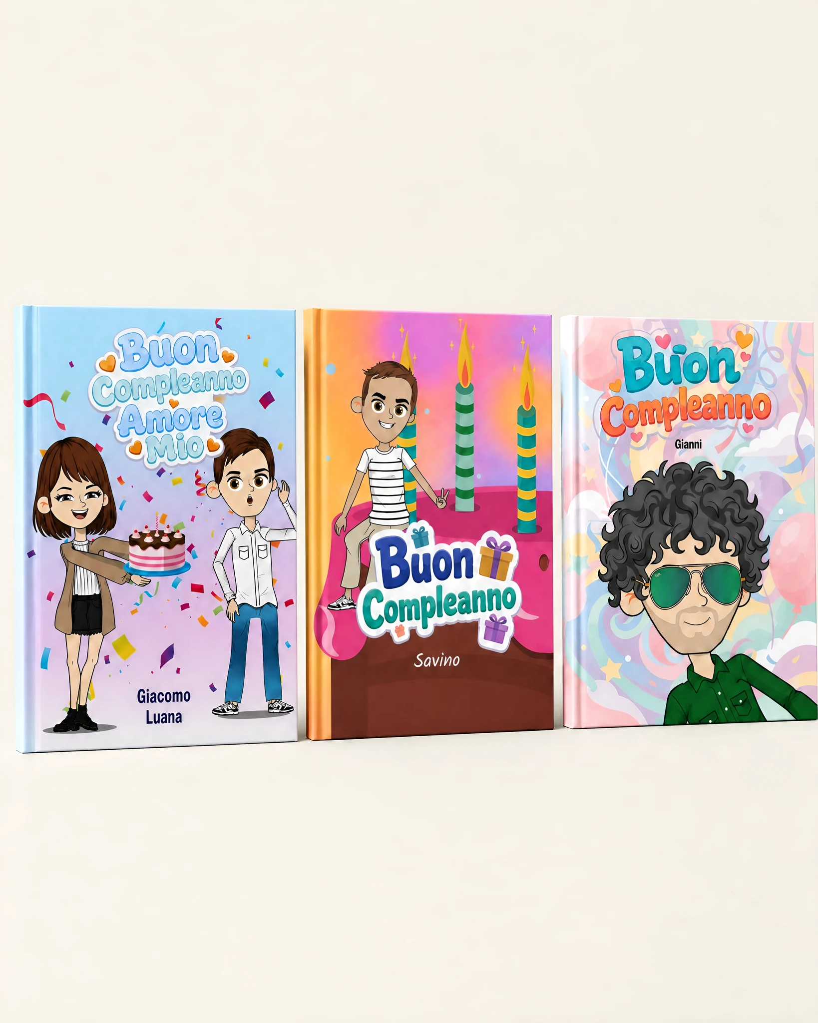 Libro personalizzato Buon Compleanno Amore Mio – immagine 4