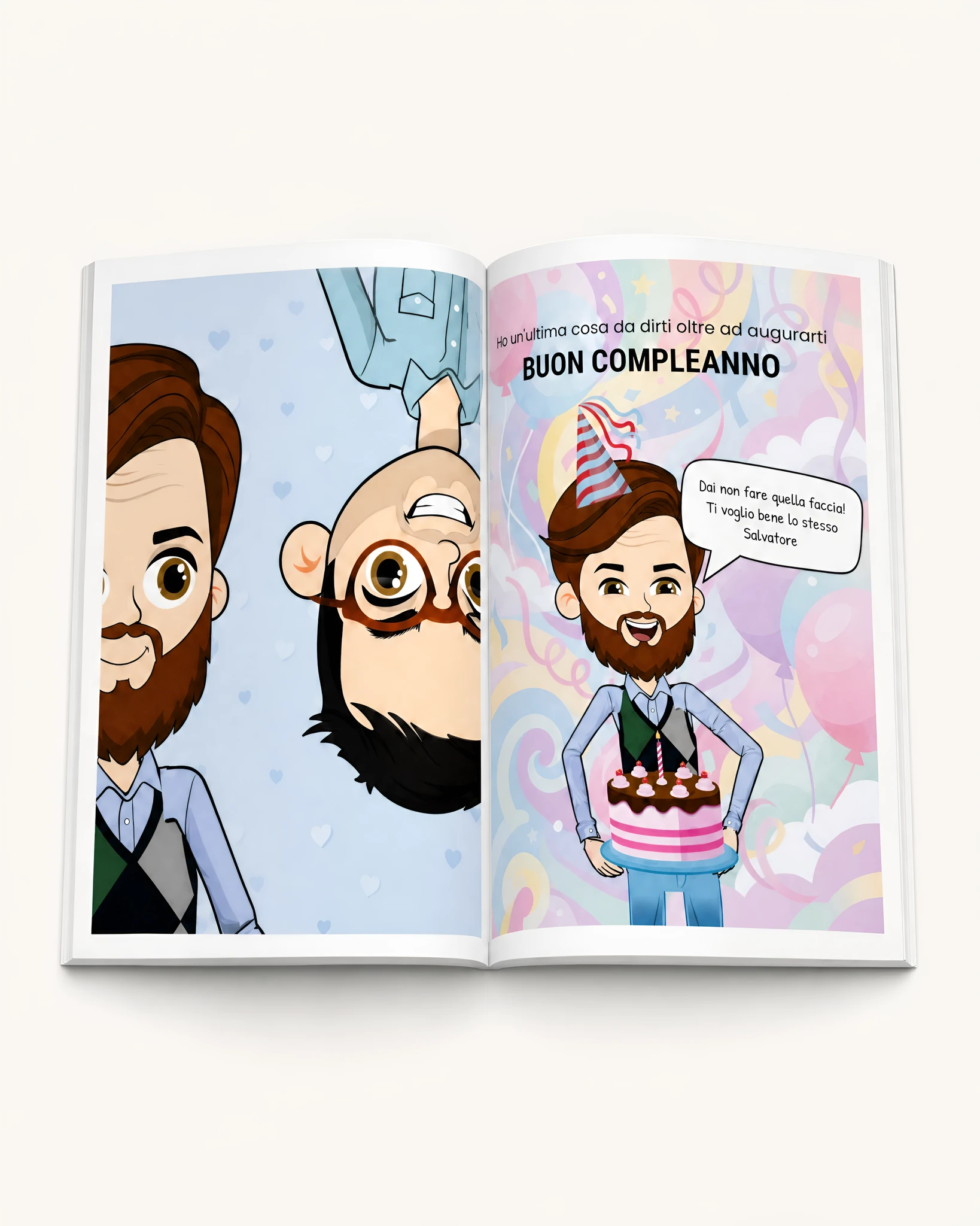 Libro personalizzato Buon Compleanno Amore Mio – immagine 2