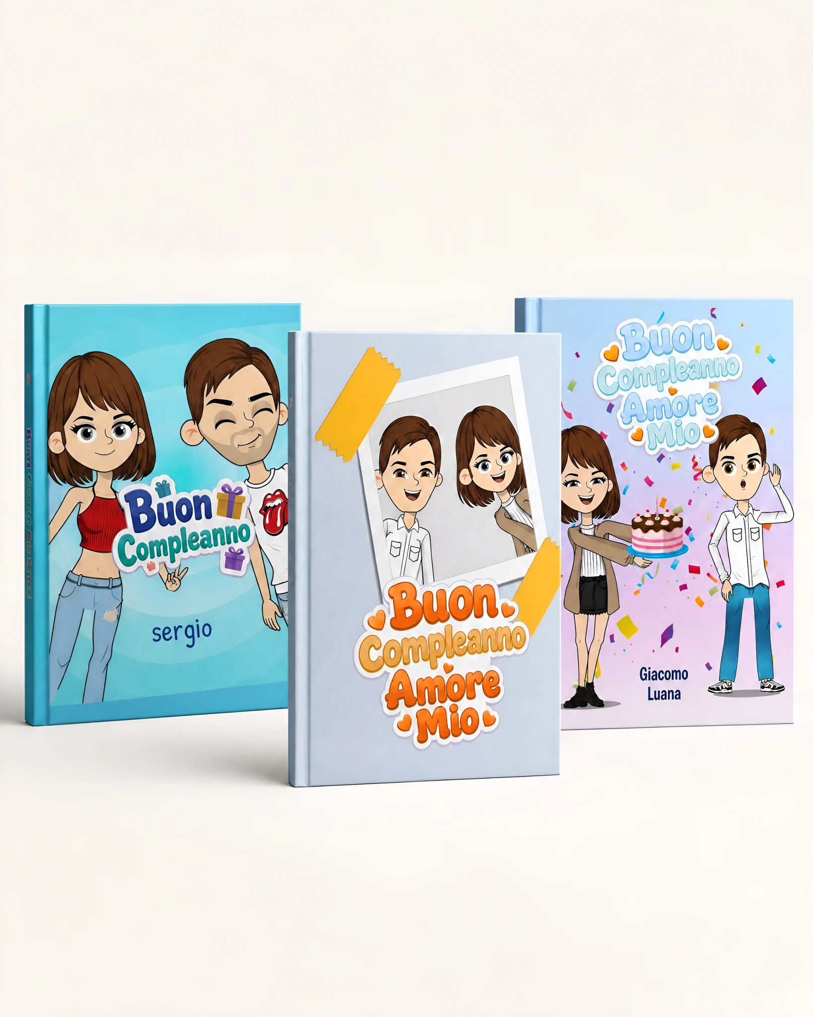 Libro personalizzato Buon Compleanno Amore Mio – immagine 4