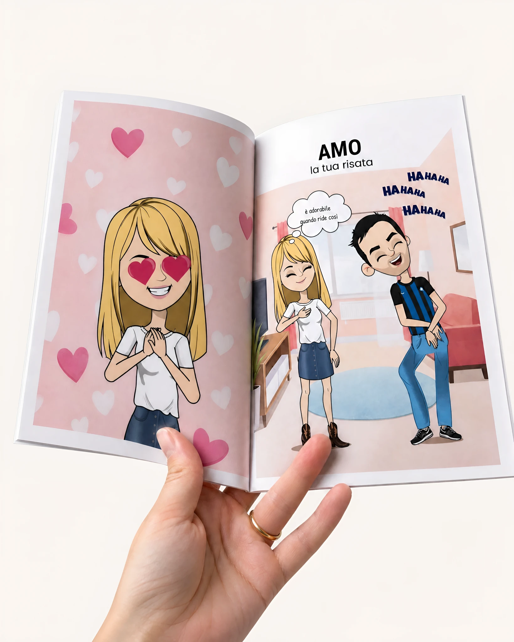 Libro personalizzato Dieci cose che amo di te – immagine 2