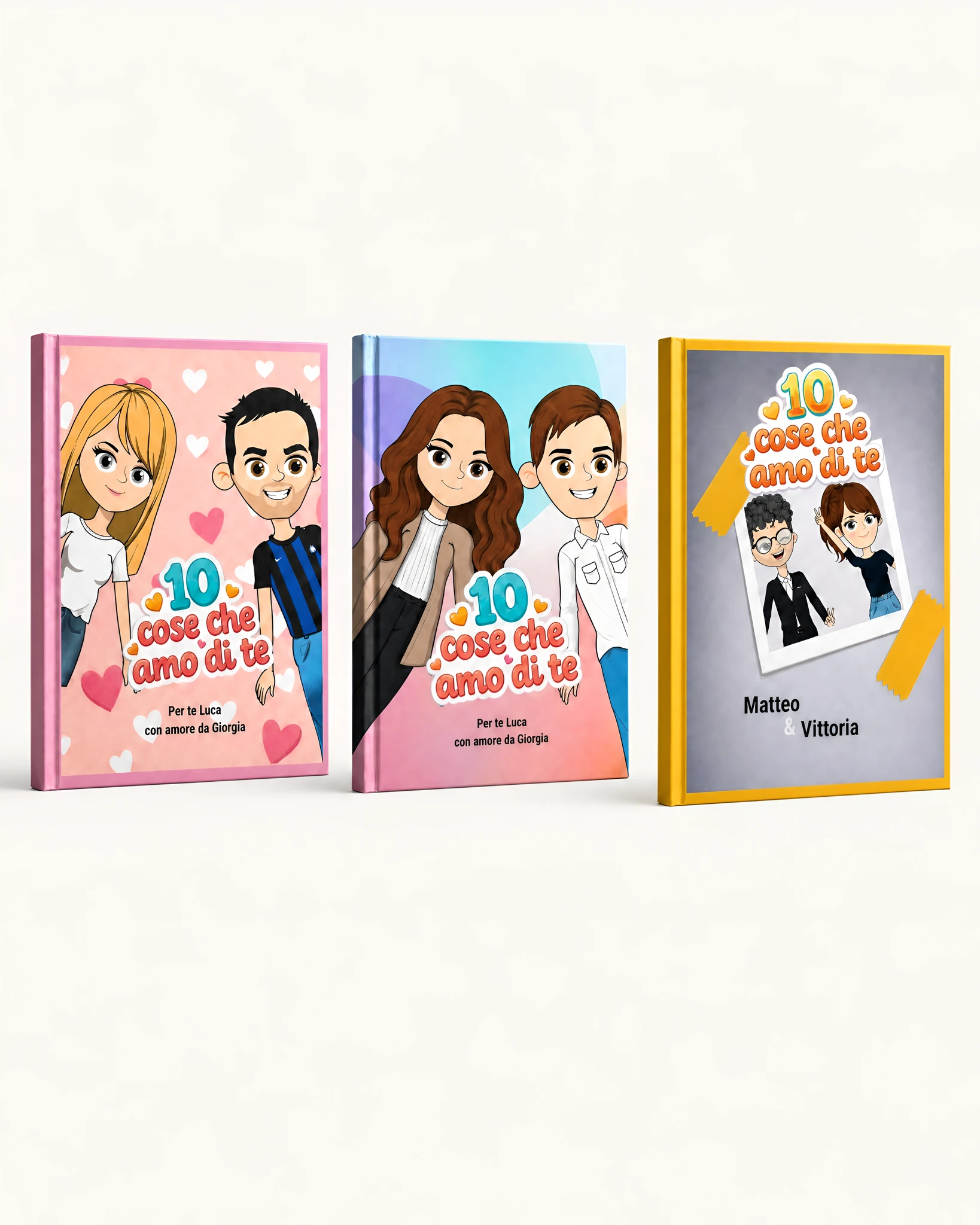 Libro personalizzato Dieci cose che amo di te – immagine 5
